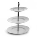 Oval Cake Stand - 3 Tiered