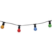 Coloured Festoon Lights 22m